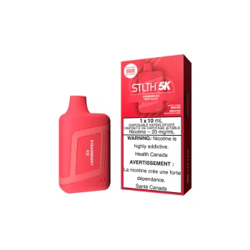STLTH 5K DISPOSABLE - STRAWBERRY ICE (5PC/CTN)