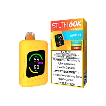STLTH 60K DISPOSABLE - MANGO ICE (4PCS/CTN)