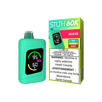 STLTH 60K DISPOSABLE - MOJO ICE (4PCS/CTN)