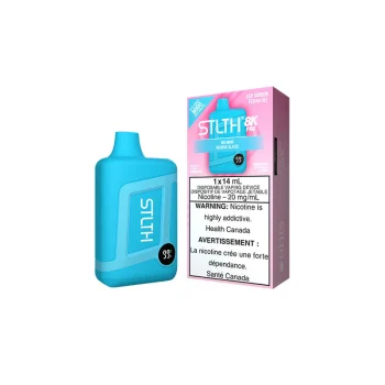 STLTH 8K PRO DISPOSABLE - ICE MINT (5PC/CTN)
