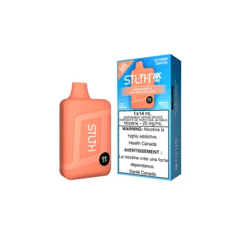 STLTH 8K PRO DISPOSABLE - PEACH BLUE RAZZ ICE (5PC/CTN)