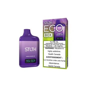 STLTH ECO BOX DISPOSABLE - PURPLE GRAPE ICE (5PCS/CTN)