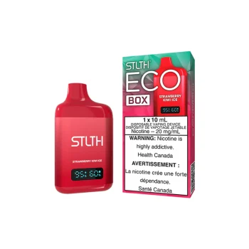 STLTH ECO BOX DISPOSABLE - STRAWBERRY KIWI ICE (5PCS/CTN)