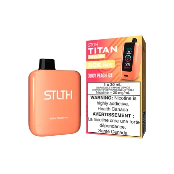 STLTH TITAN MAX DISPOSABLE - JUICY PEACH ICE (4PCS/CTN)