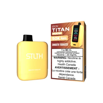 STLTH TITAN MAX DISPOSABLE - SMOOTH TOBACCO (4PCS/CTN)