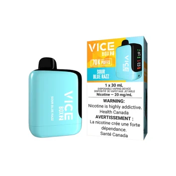 VICE BOX 2 DISPOSABLE - SOUR BLUE RAZZ (4PCS/CTN)